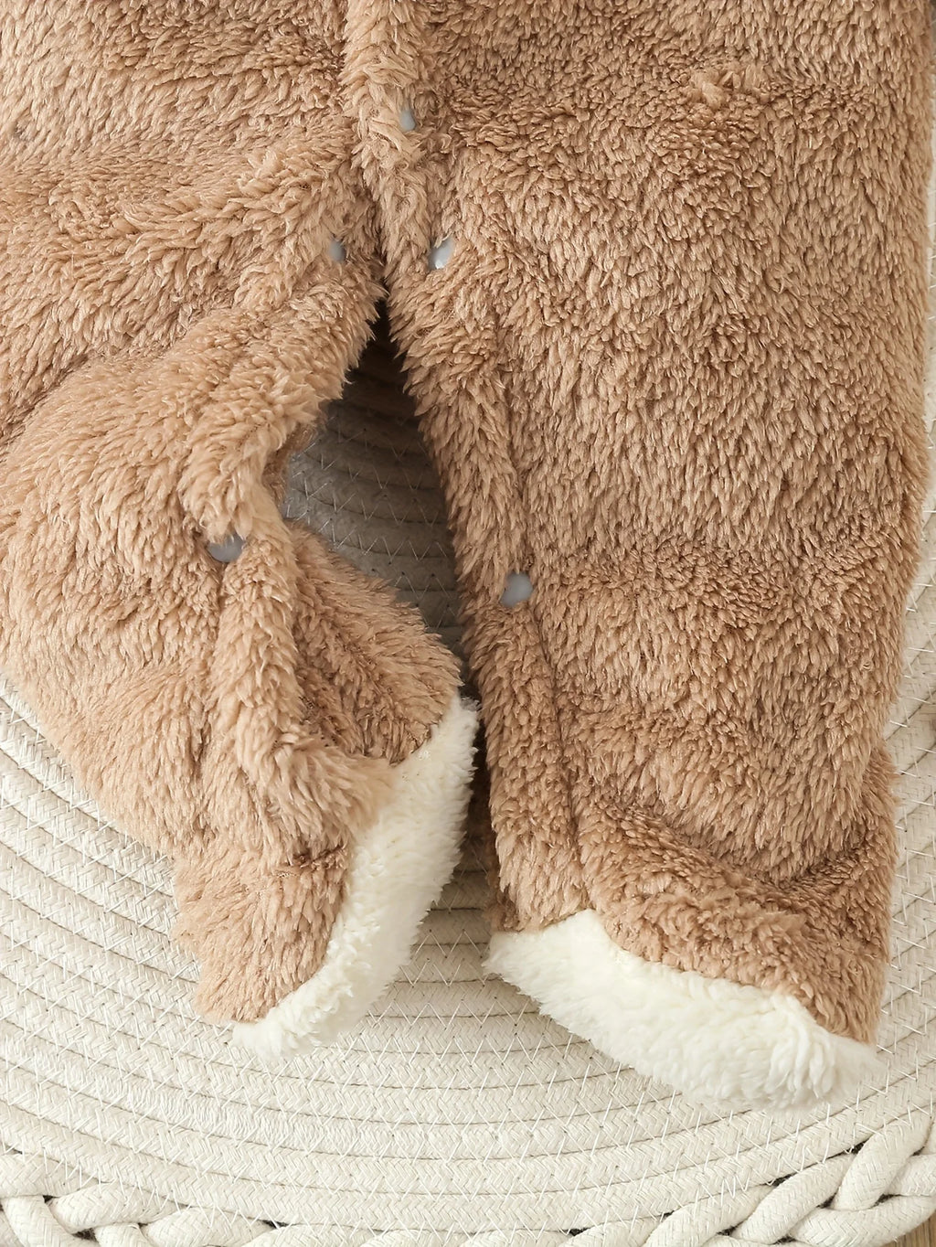 Combinaison Bébé Capuche Gris