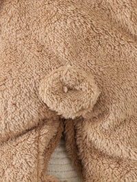 Combinaison Hiver Bébé avec Capuche Polaire