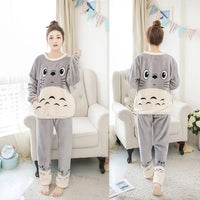Pyjama Femme Velours 2 Pièces