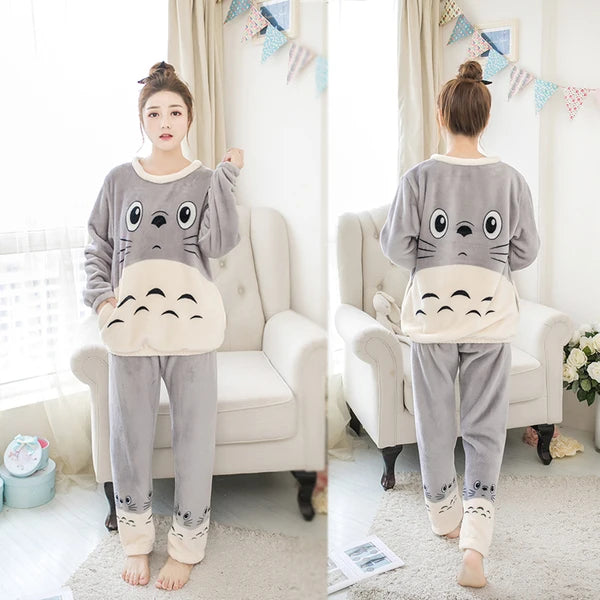 Pyjama Femme Velours 2 Pièces