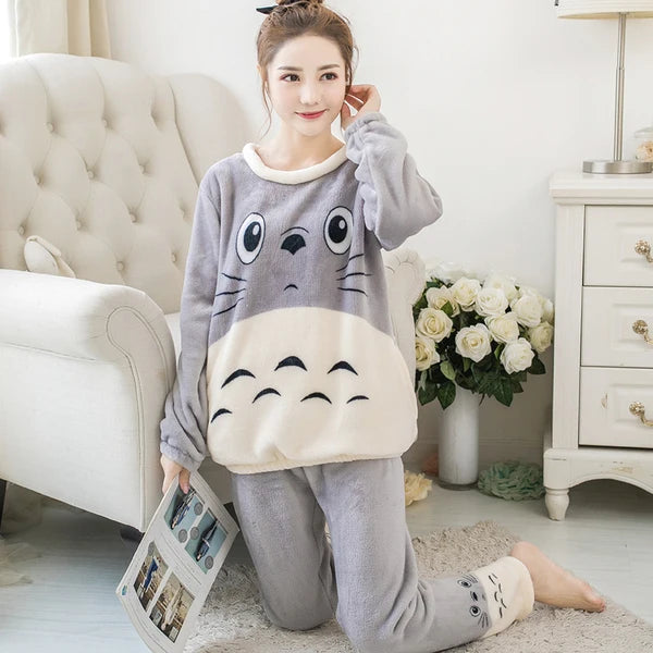 Pyjama Femme Velours 2 Pièces