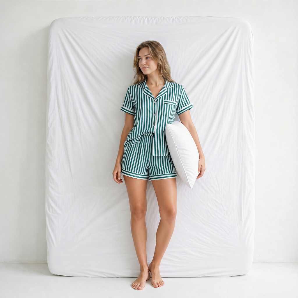 Pyjama Femme Satin Été