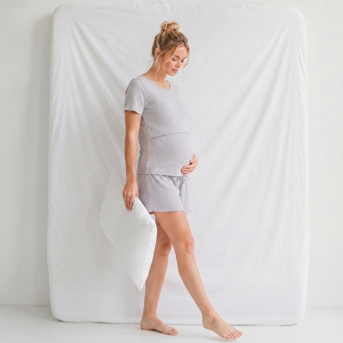 Pyjama Femme Enceinte et Allaitement