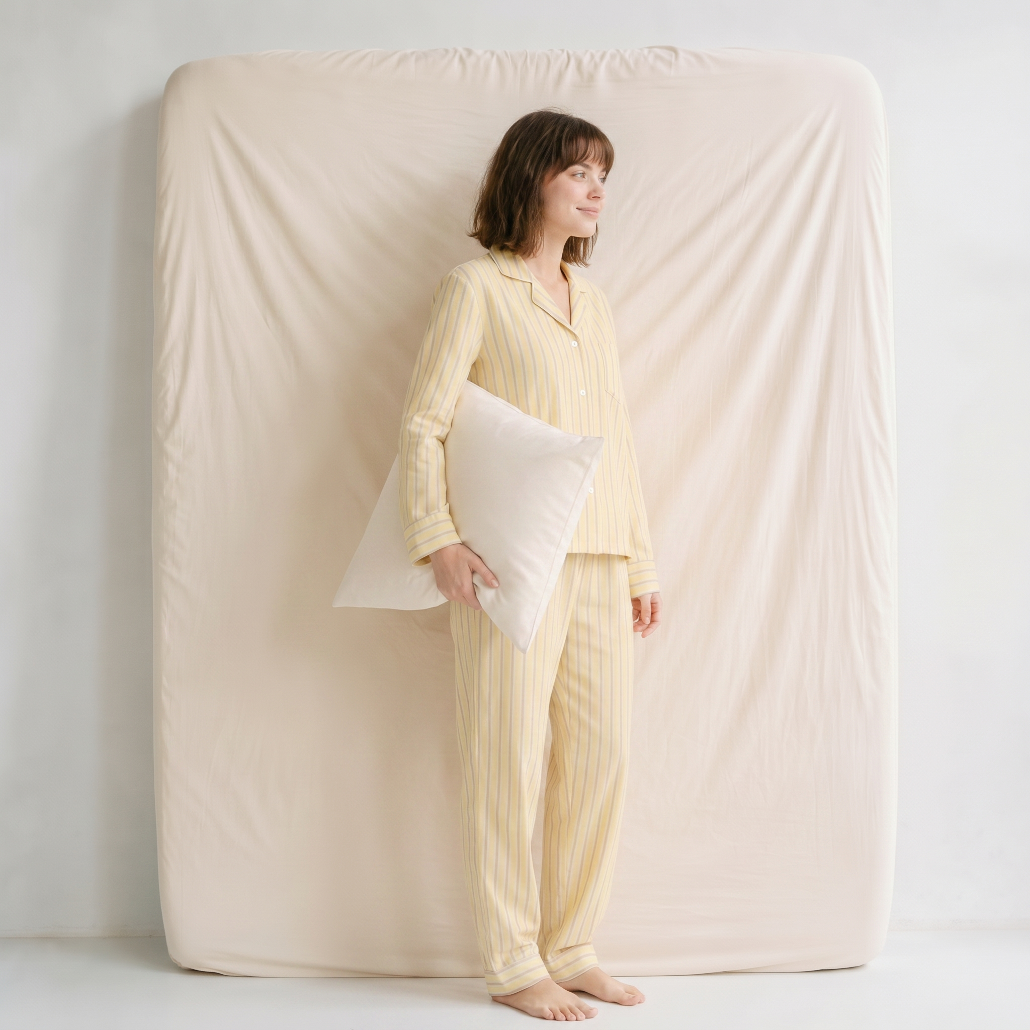 Pyjama Femme Jaune