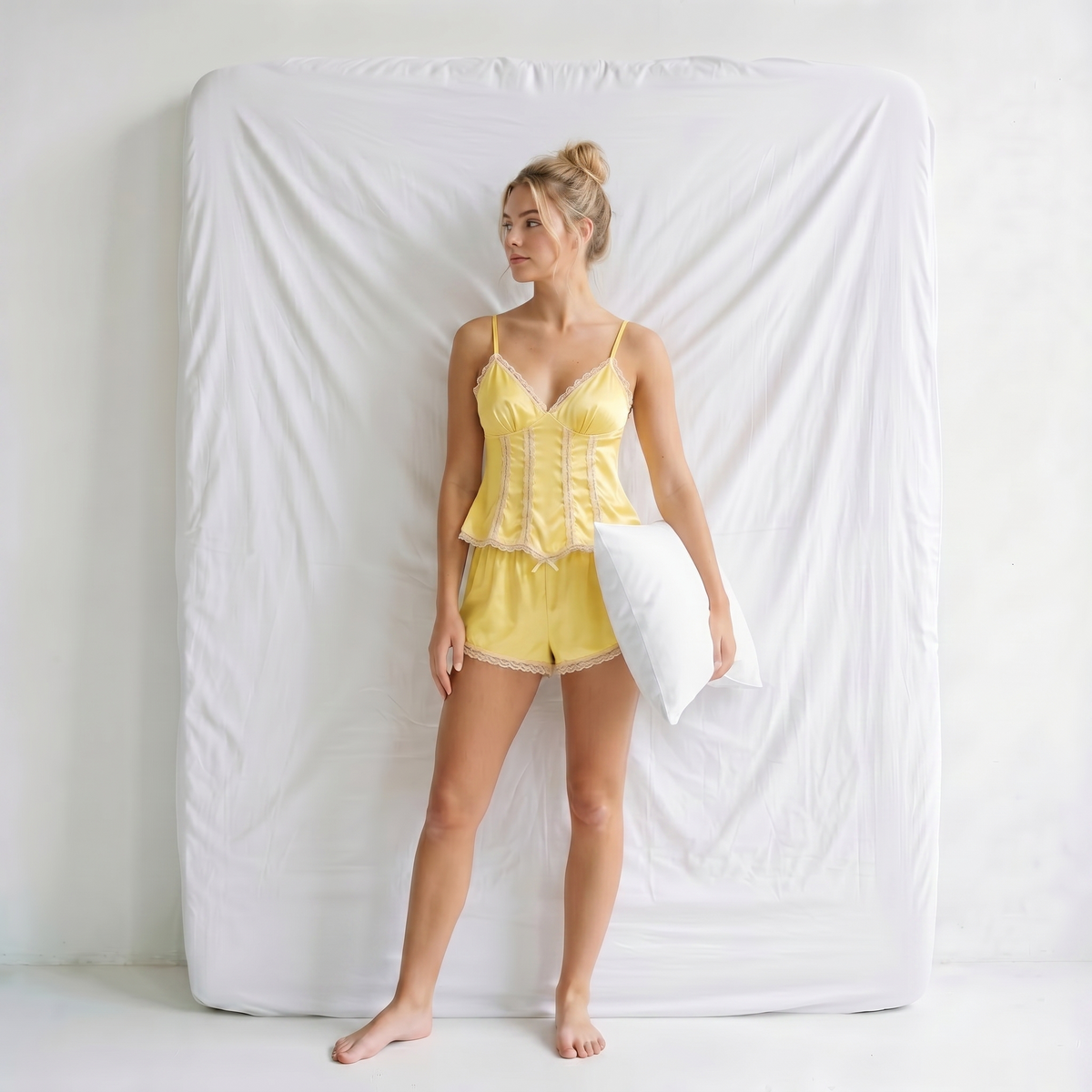 Haut De Pyjama Femme Dentelle