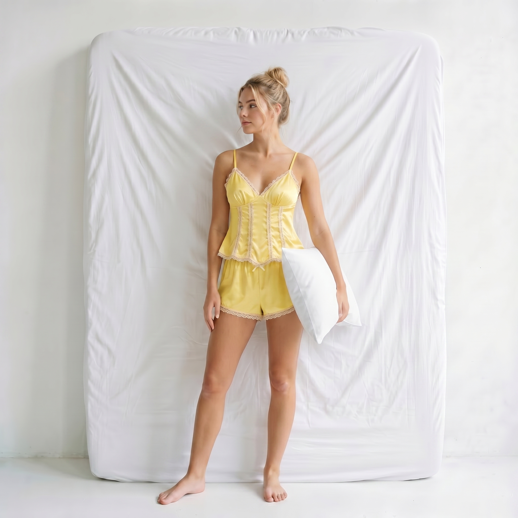 Haut De Pyjama Femme Dentelle