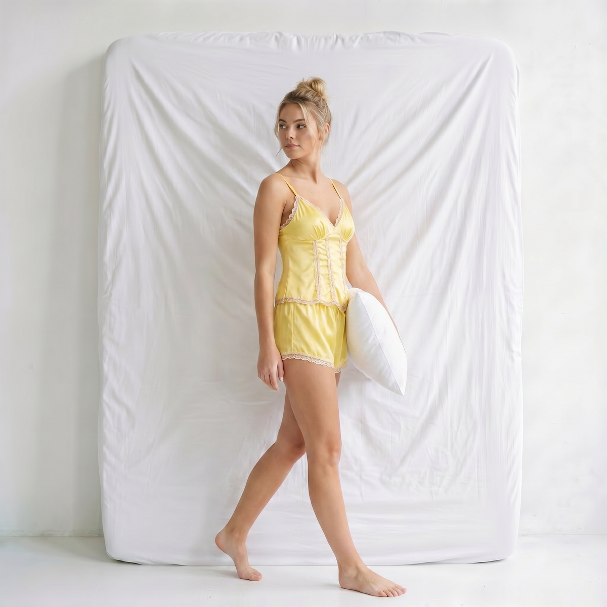 Haut De Pyjama Femme Dentelle