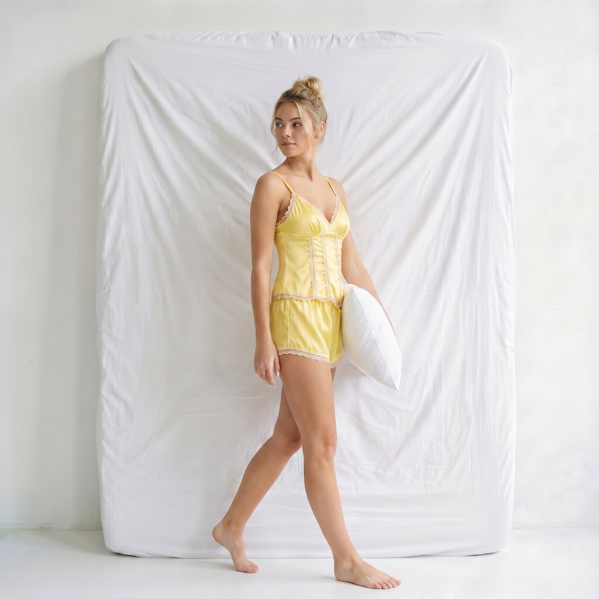 Haut De Pyjama Femme Dentelle