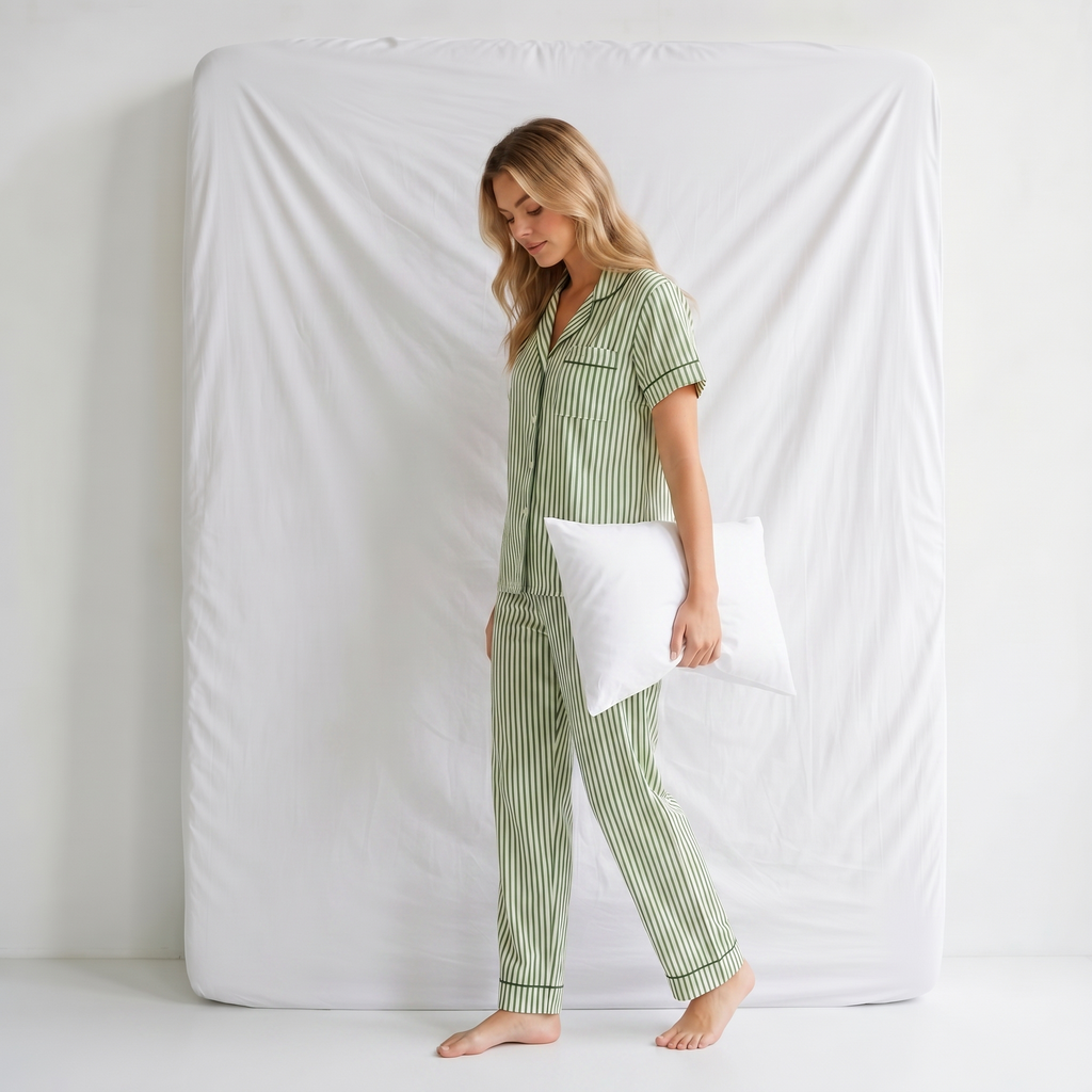 Ensemble Pyjama Femme à Rayures