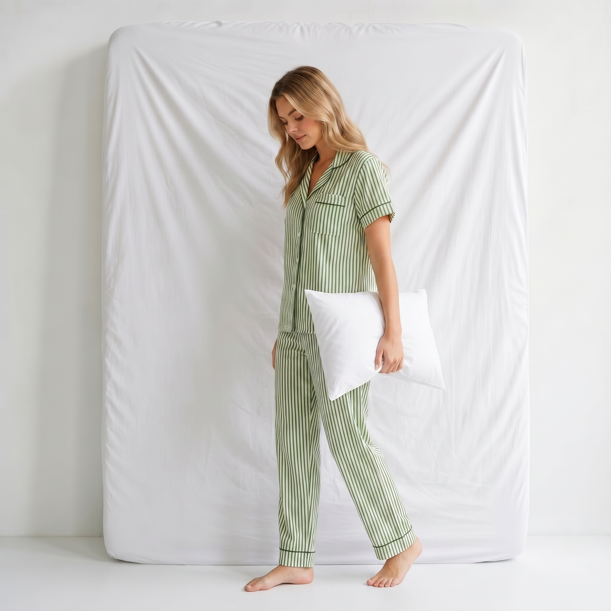 Ensemble Pyjama Femme à Rayures