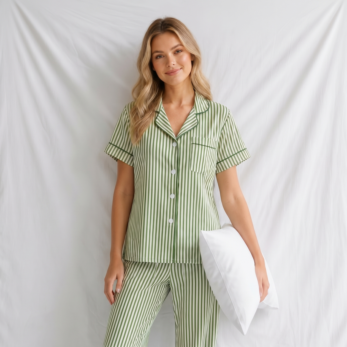 Ensemble Pyjama Femme à Rayures