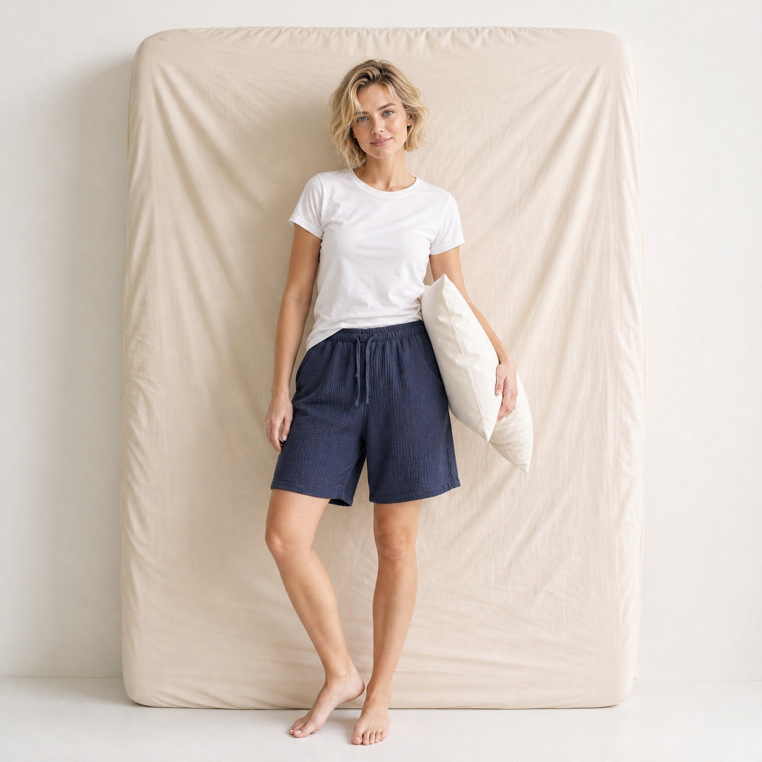 Short Pyjama Coton Été