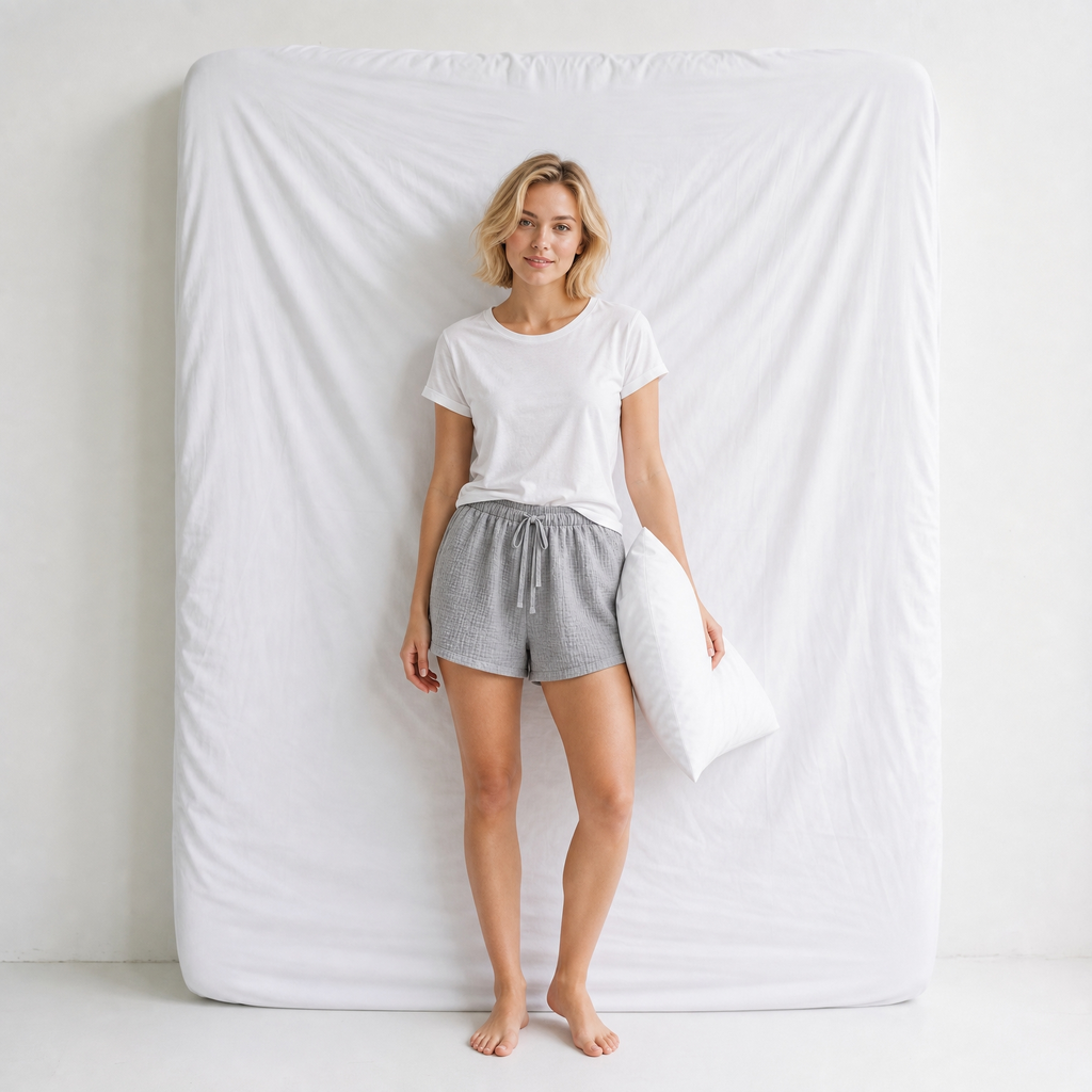 Short Pyjama Coton Léger
