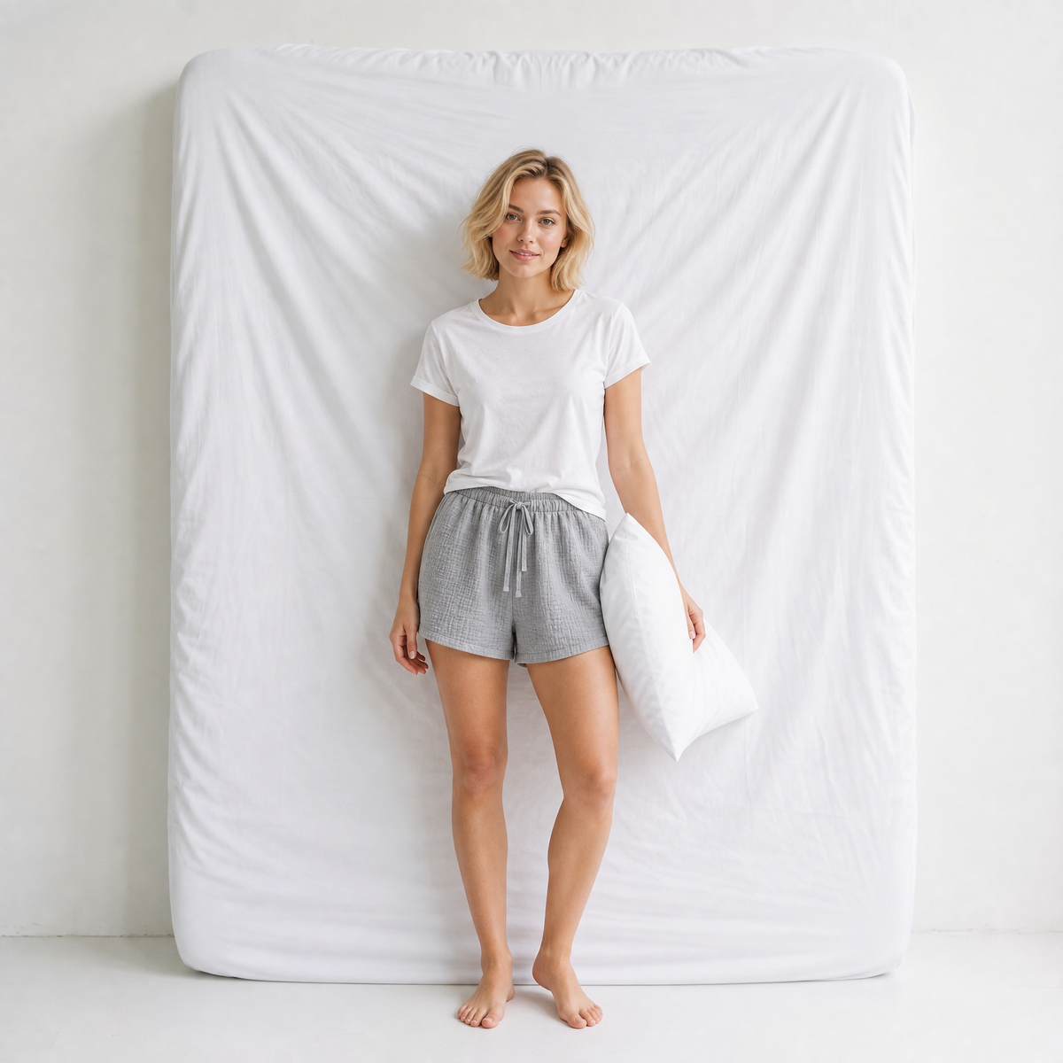 Short Pyjama Coton Léger