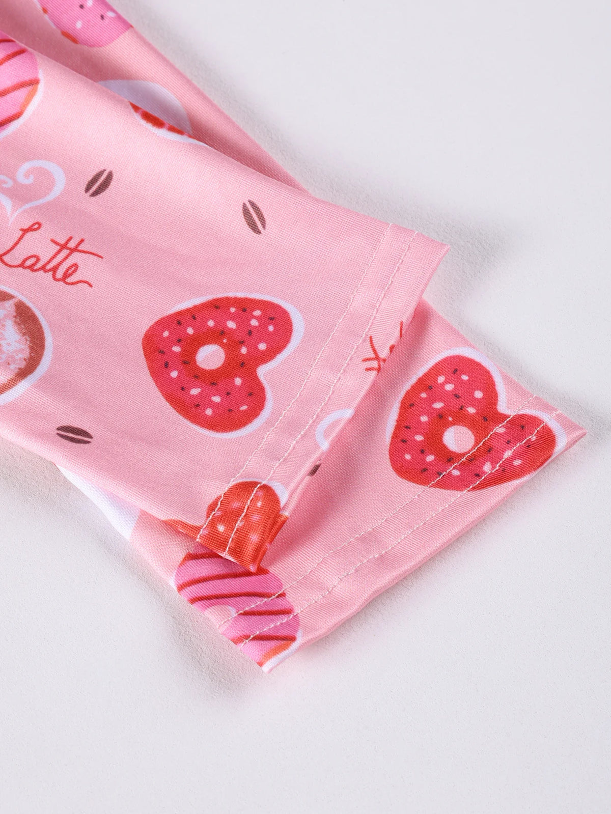 Pyjama Fille Motif Cœurs 2 Pièces
