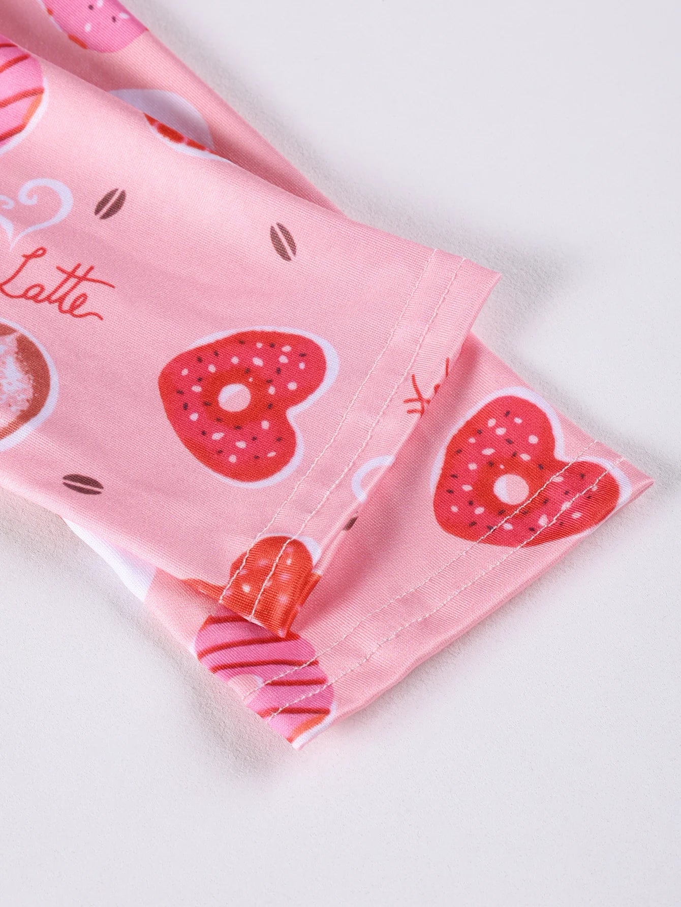 Pyjama Fille Motif Cœurs 2 Pièces