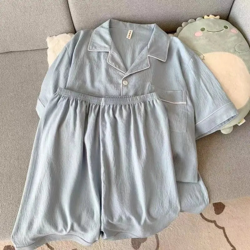 Pyjama Homme Col Chemise