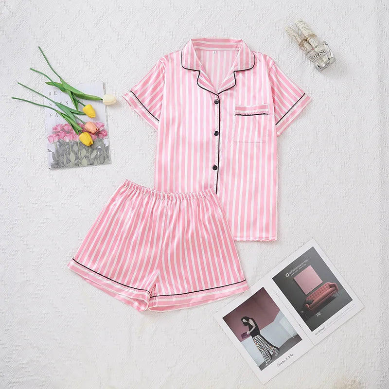Pyjama Femme Satin Été