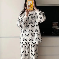 Pyjama Femme Panda Polaire