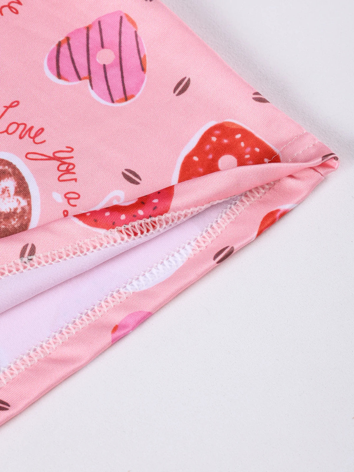 Pyjama Fille Motif Cœurs 2 Pièces