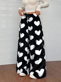 Pantalon Large Femme Chaud