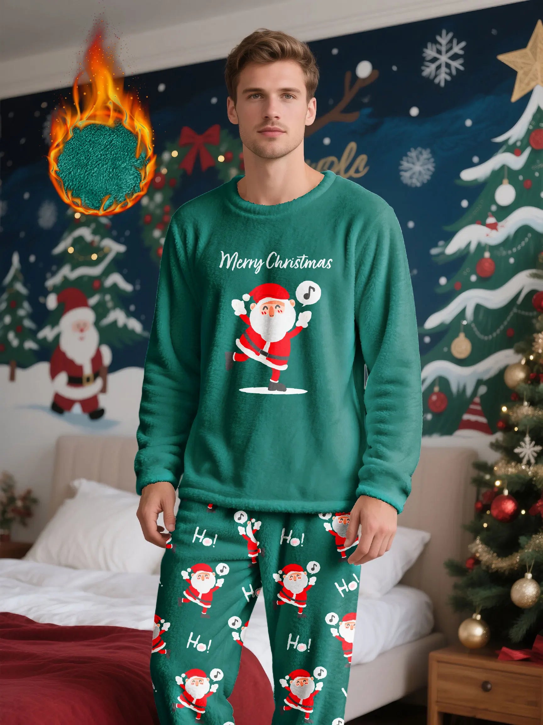 Pyjama Noël Homme Hiver