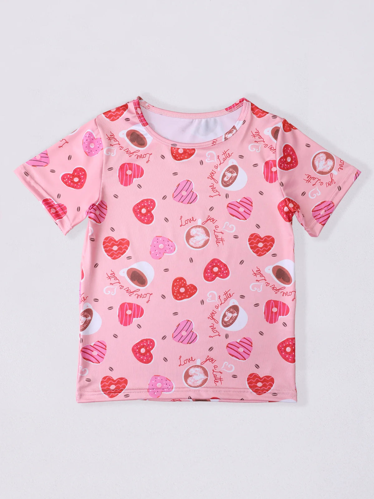 Pyjama Fille Motif Cœurs 2 Pièces