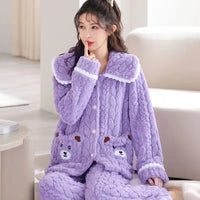 Pyjama Femme Flanelle Épaisse