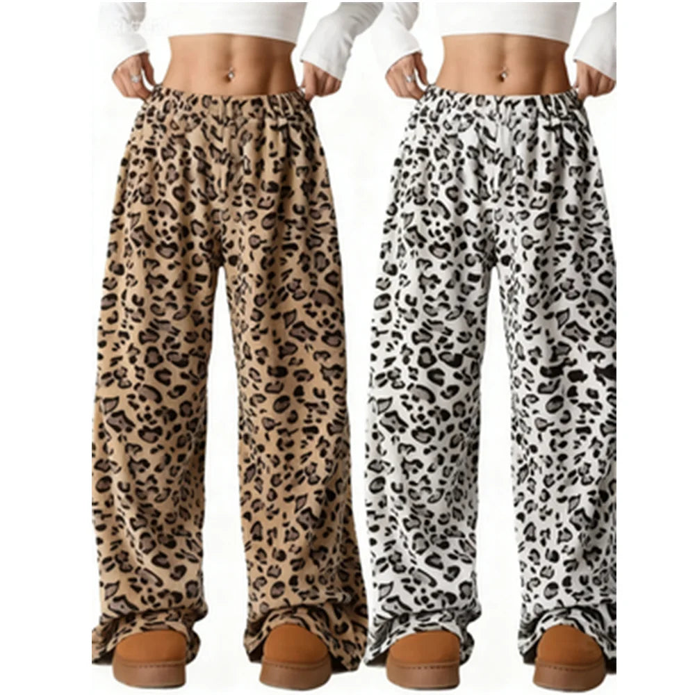 Pantalon Pyjama Flanelle Femme Rose