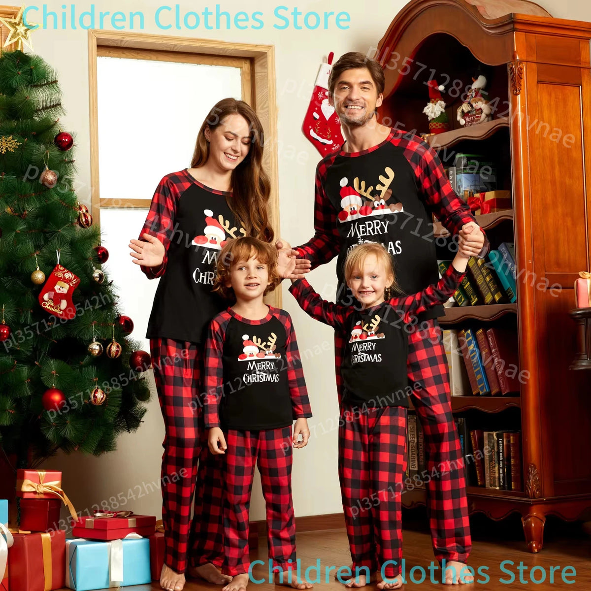 Pyjama de Noël Assorti Famille