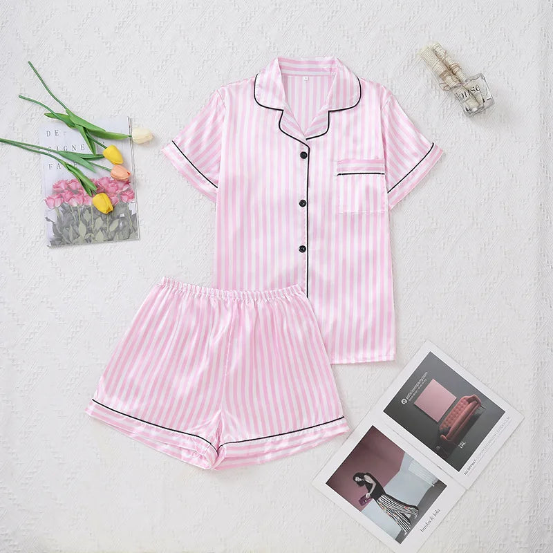 Pyjama Femme Satin Été