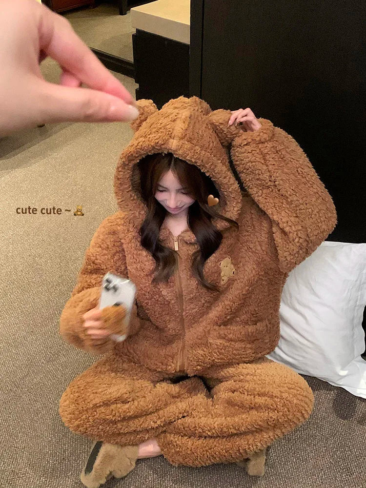 Combinaison Pyjama à Capuche