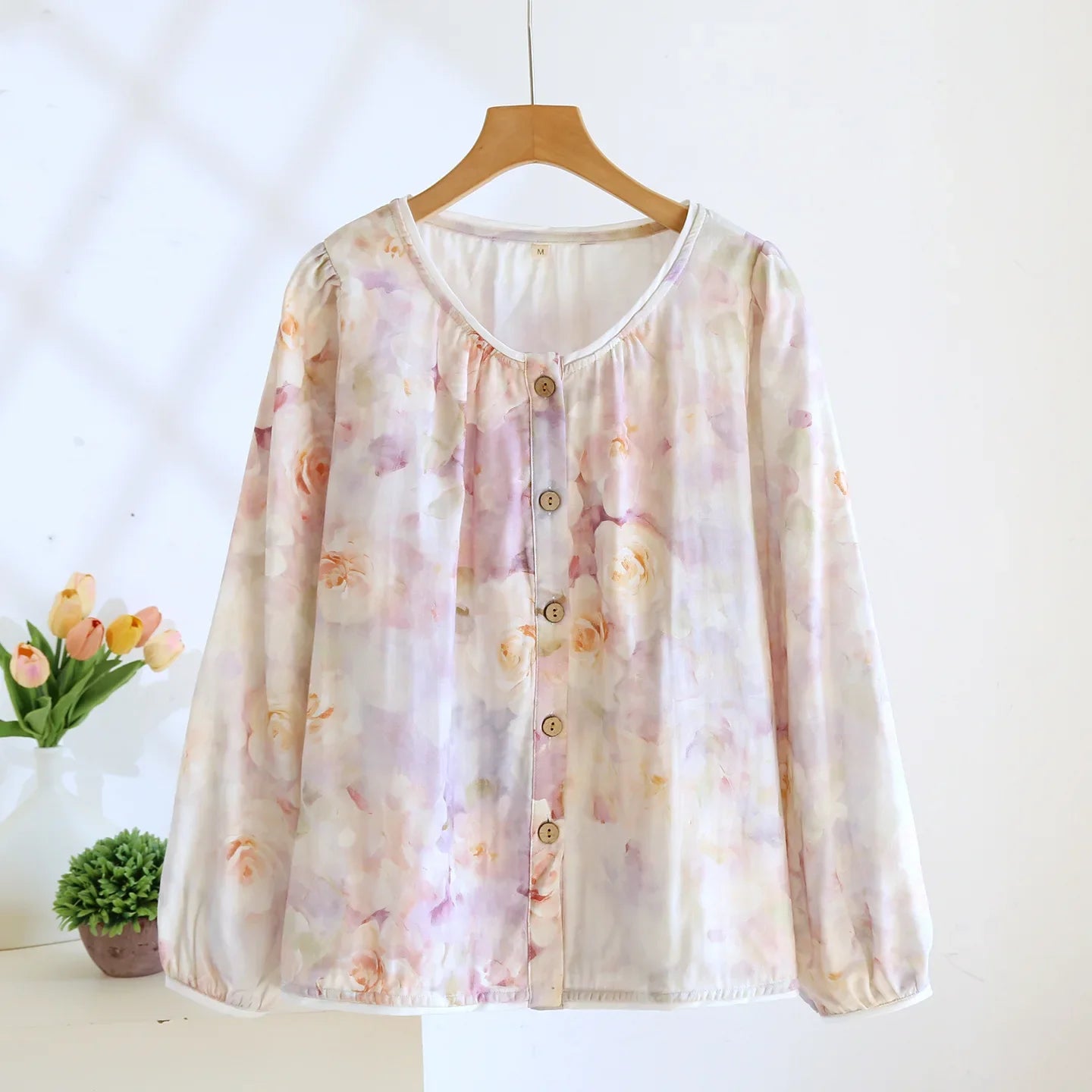 Haut De Pyjama Femme Coton
