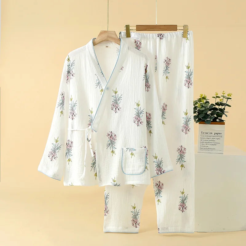 Pyjama Femme Enceinte en Coton