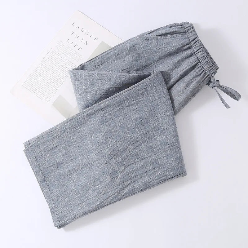 Pantalon Pyjama Carreaux Coton Léger