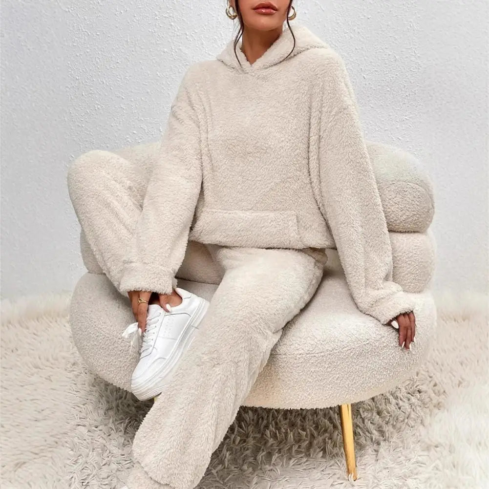Pyjama Polaire à Capuche Femme