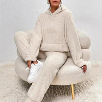 Pyjama Polaire à Capuche Femme