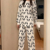 Pyjama Femme Panda Polaire