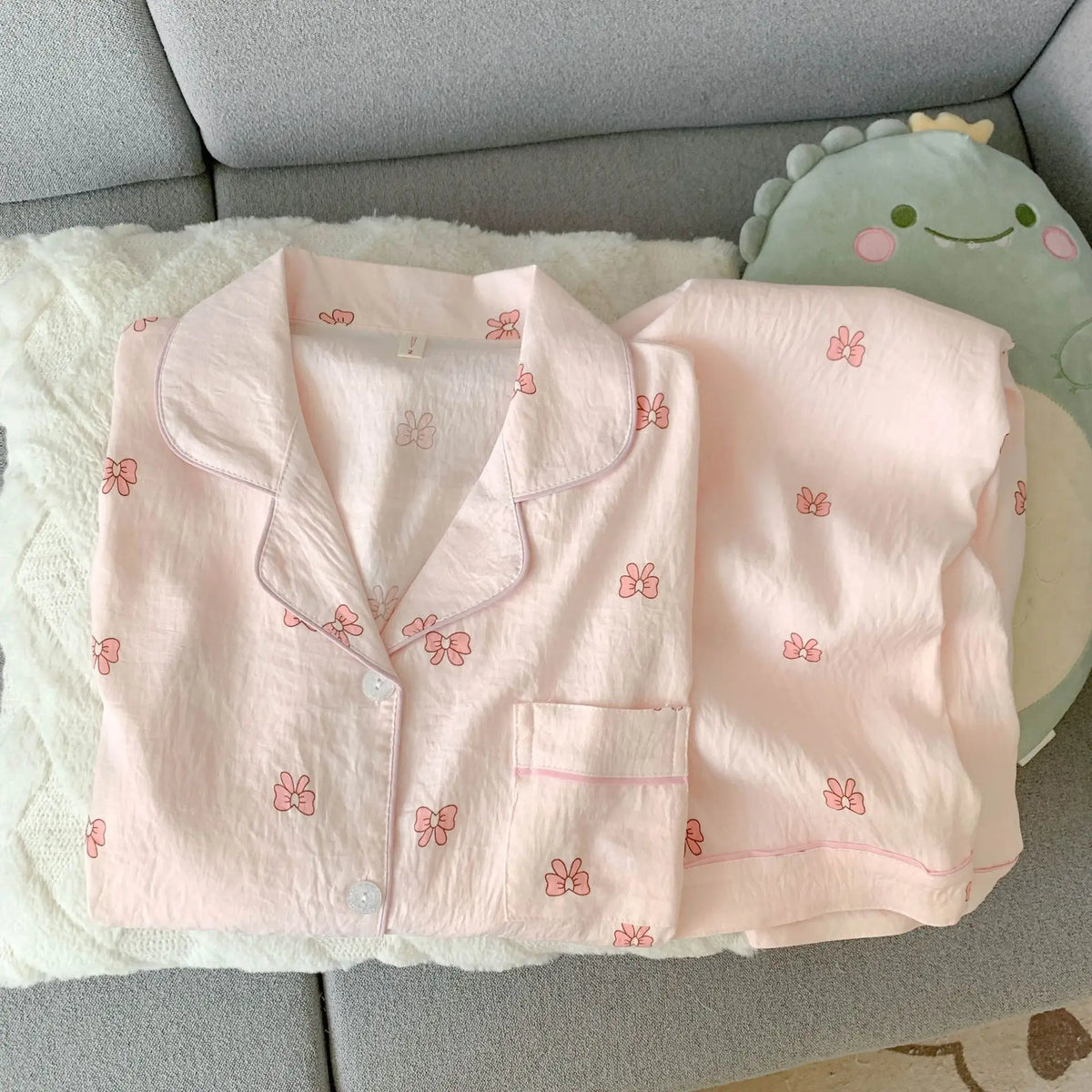 Pyjama Femme Coton Manches Longues