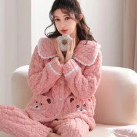 Pyjama Femme Flanelle Épaisse