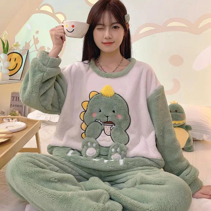 Pyjama Femme Flanelle 2 Pièces