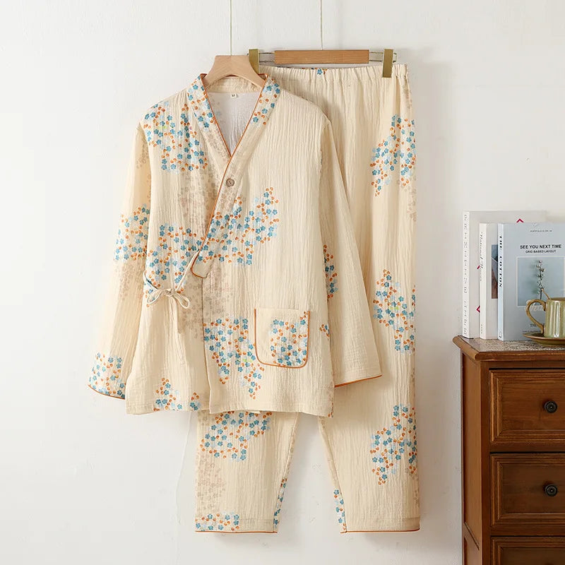 Pyjama Allaitement Manches Longues