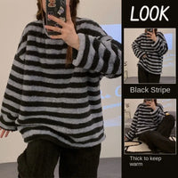 Pyjama Femme en Flanelle Rayures