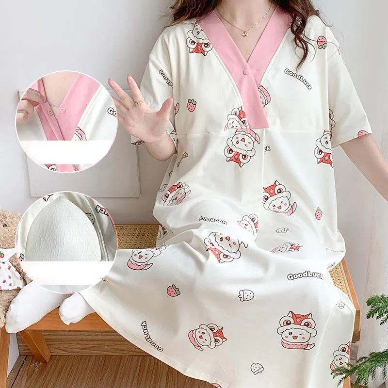 Robe Pyjama Femme Enceinte