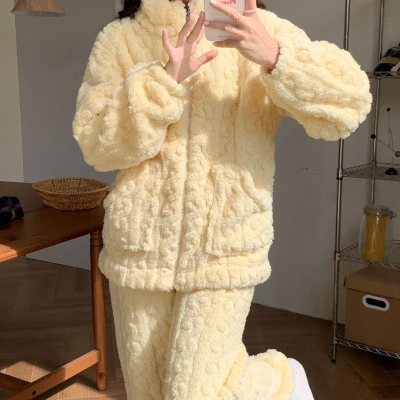 Pyjama Polaire Femme Pilou Pilou