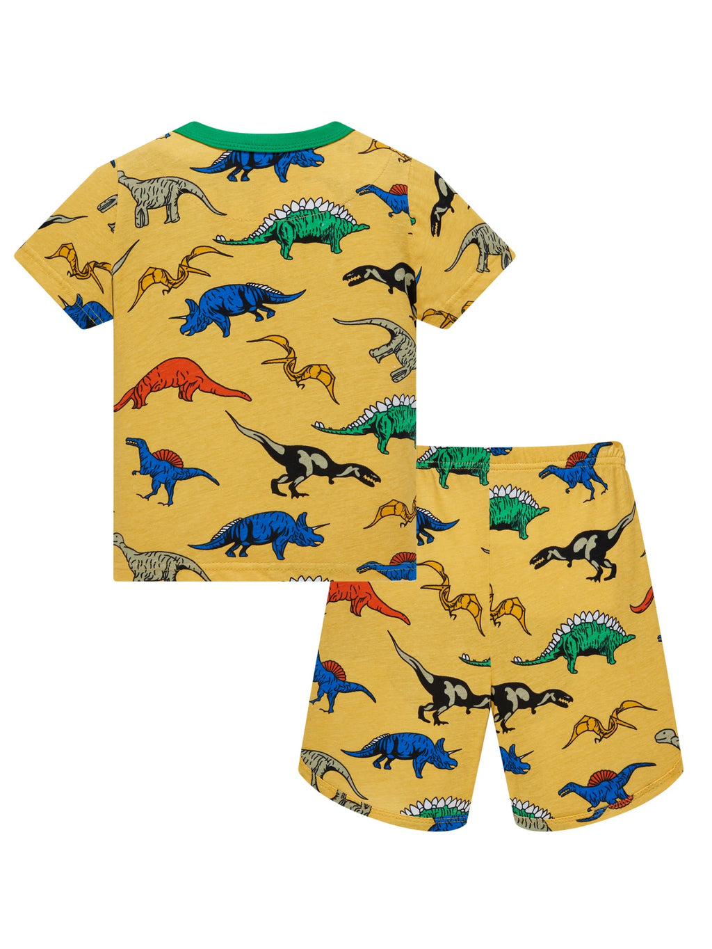 Pyjama Garçon Dinosaure Jaune