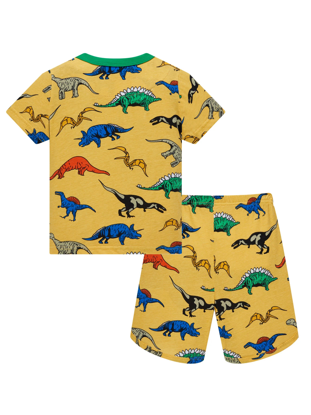 Pyjama Garçon Dinosaure Jaune