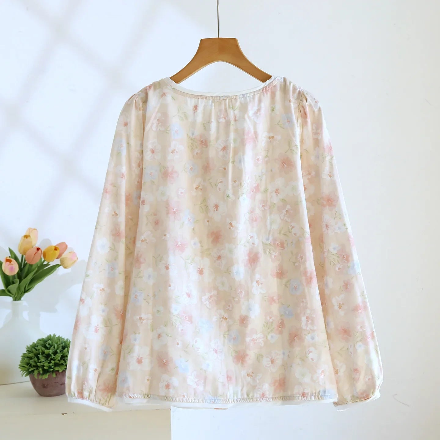 Haut De Pyjama Femme Coton