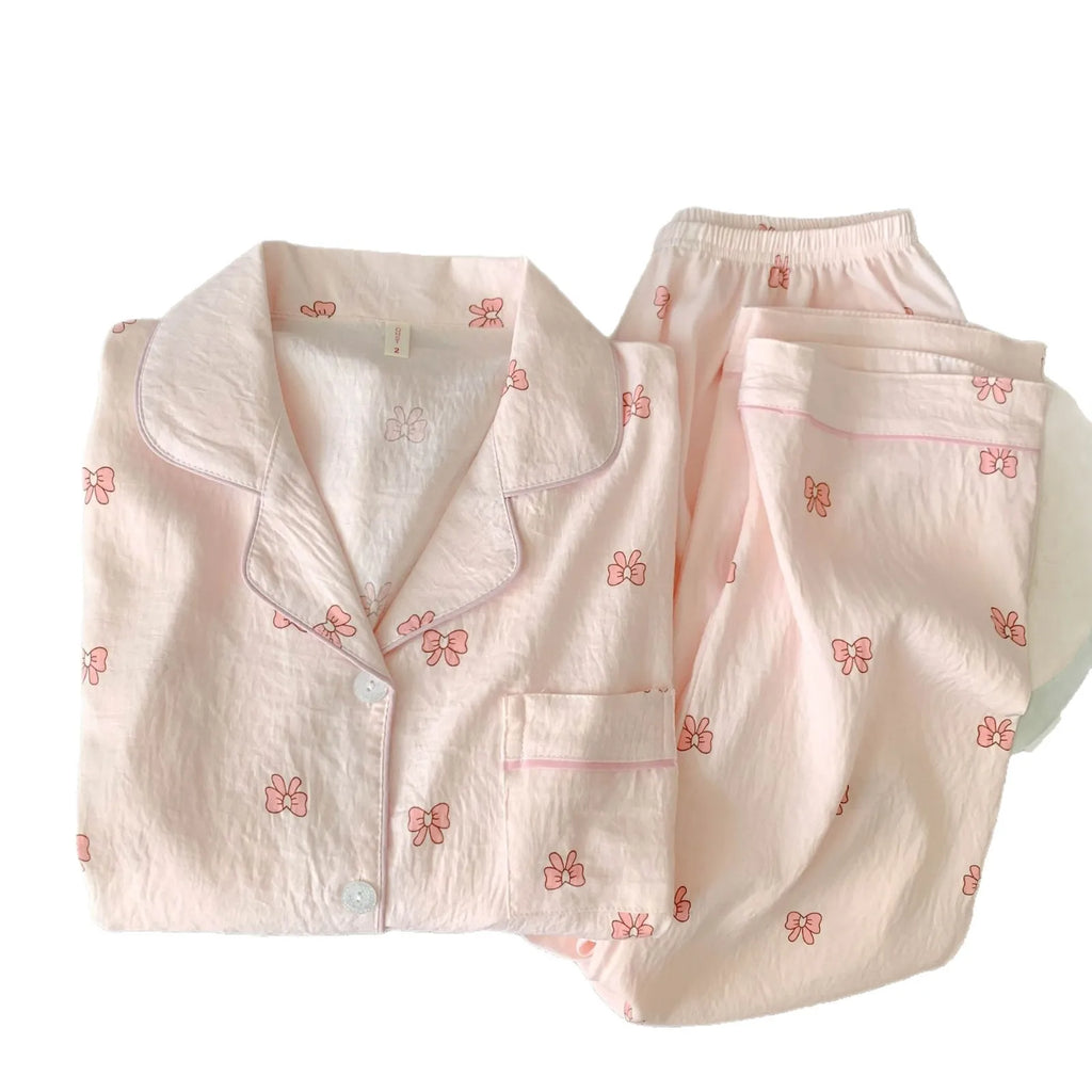 Pyjama Femme Coton Manches Longues