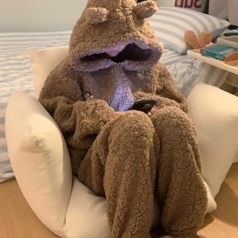 Combinaison Pyjama à Capuche